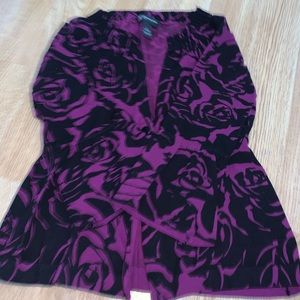 INC Petite Women’s Floral Cardigan
